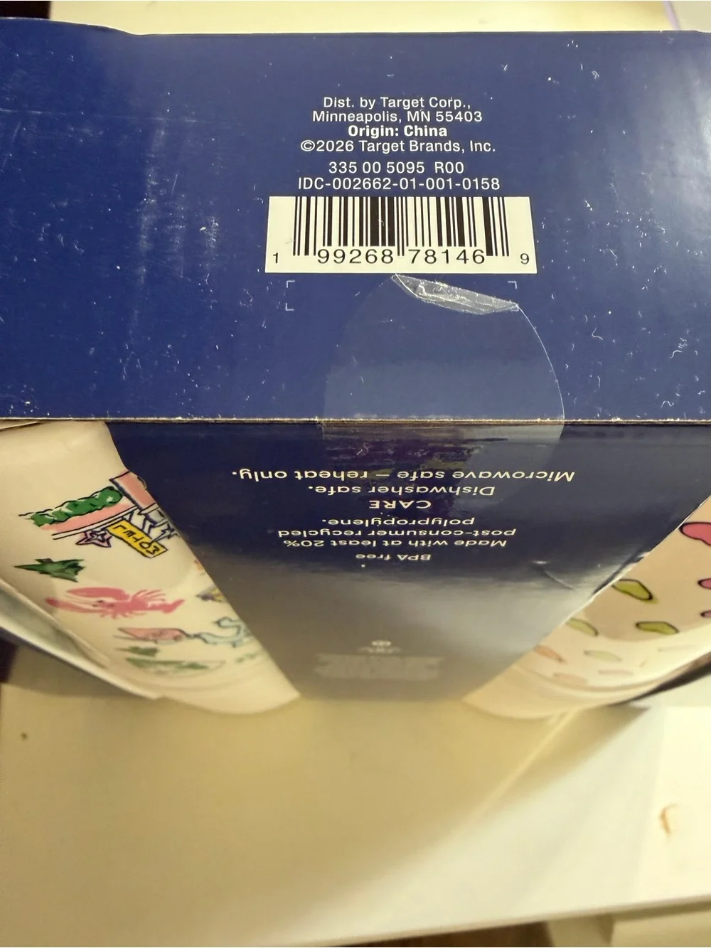 NWT Roller Rabbit x Target 10ct Souvenir Cups 🩷🧡💛💚🩵